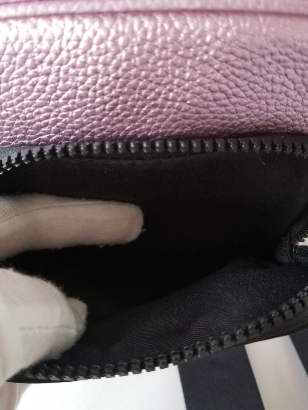 Coach Metallic Track Pack Bag Sling - Picture 10 of 14